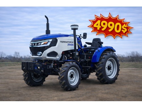 Трактор TERRA FORCE 255X, двигун КМ385, редукторний міст від 504, регулювання колії, блок коліс